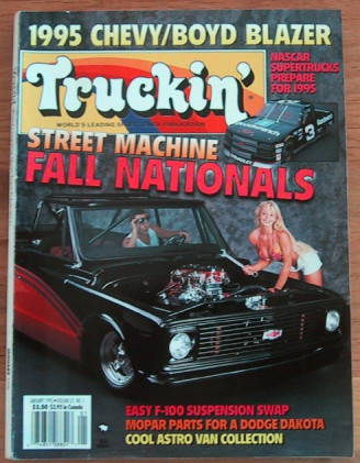 TRUCKIN' 1995 JAN - HOT RIDES, COOL CUSTOMS